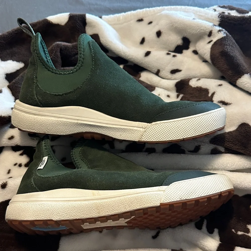 Vans Green Slip-On Shoes - Picture 5 of 9